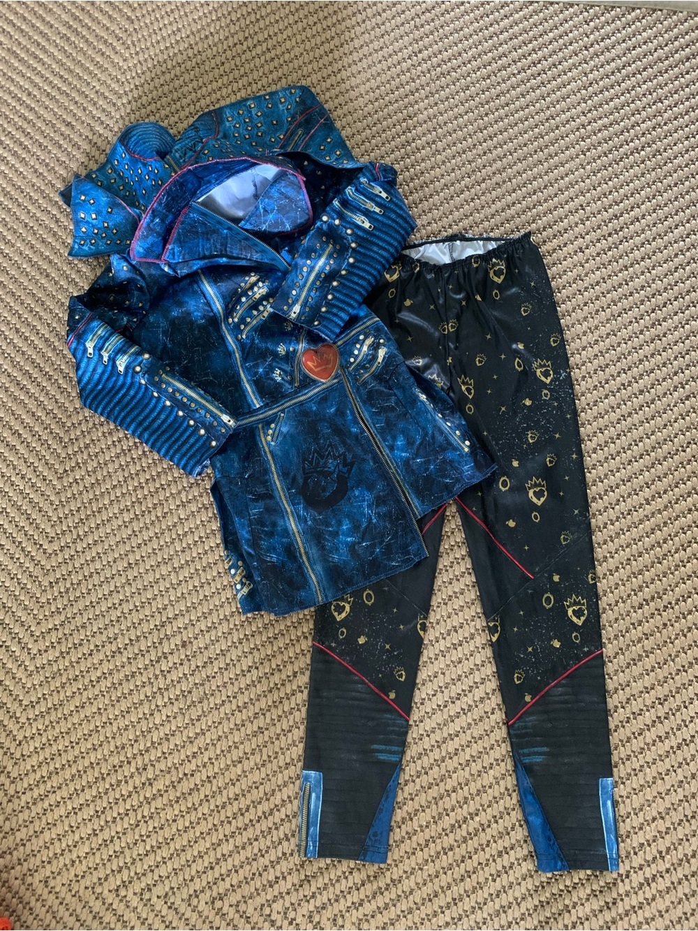 Disney the Decedents Blue Halloween Costume